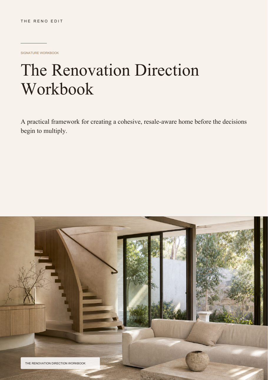 Cover of The Renovation Direction Workbook